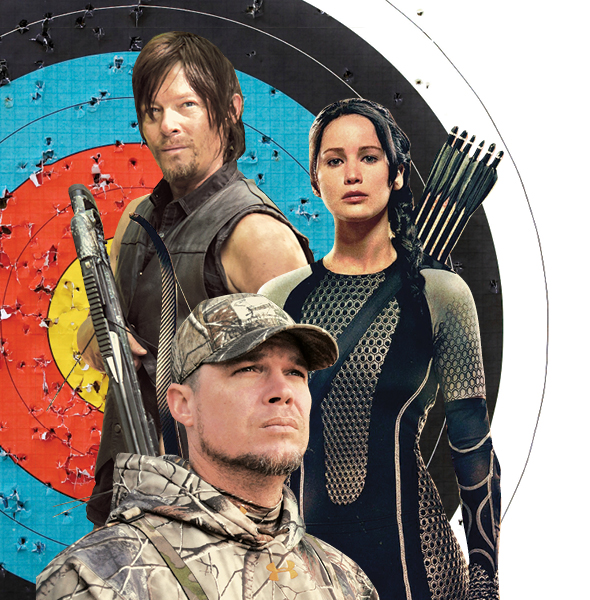 Archery Rivals: Katniss vs. Daryl vs. Chipper