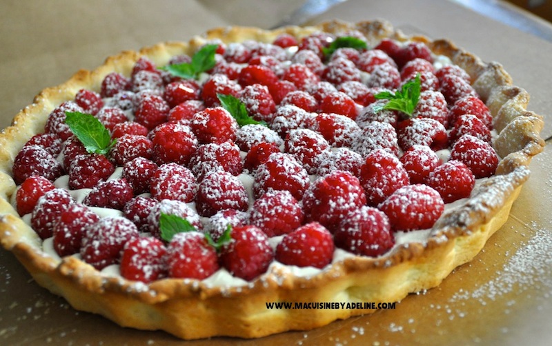 Fresh raspberry mascarpone tart - Atlanta Magazine