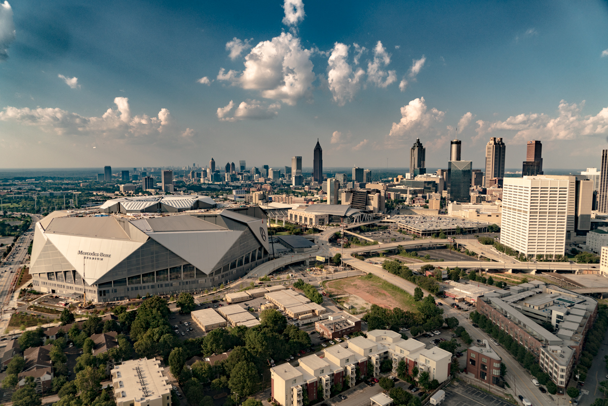 Aperture-Style Retractable Roof at Atlanta's Mercedes-Benz Stadium Closes  for the First Time