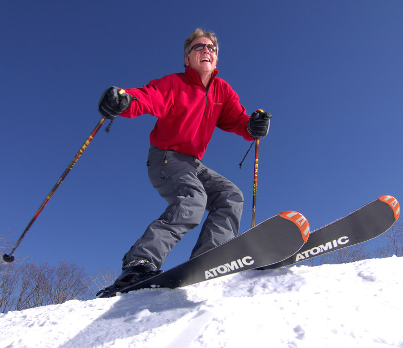 Jim Cottrell, ski instructor and owner of the French-Swiss Ski College in Blowing Rock