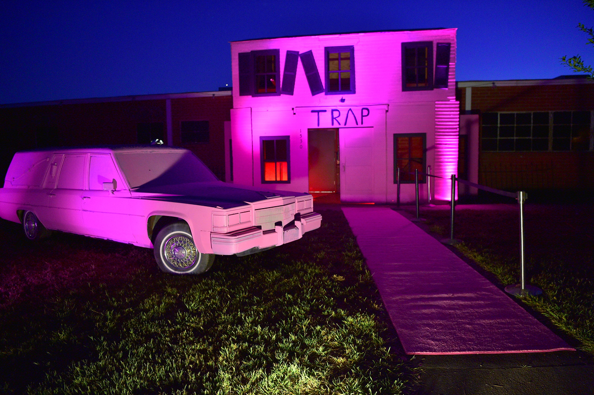 Whats Inside 2 Chainzs Haunted Pink Trap House Atlanta Magazine