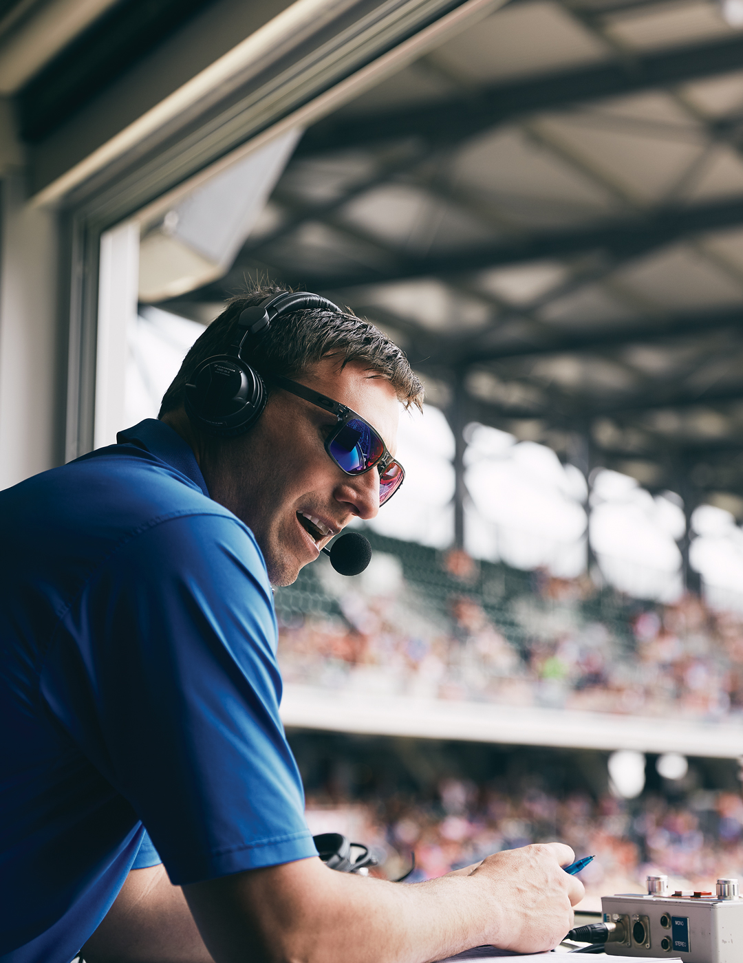 From the baseball field to the broadcast booth, Jeff Francoeur is