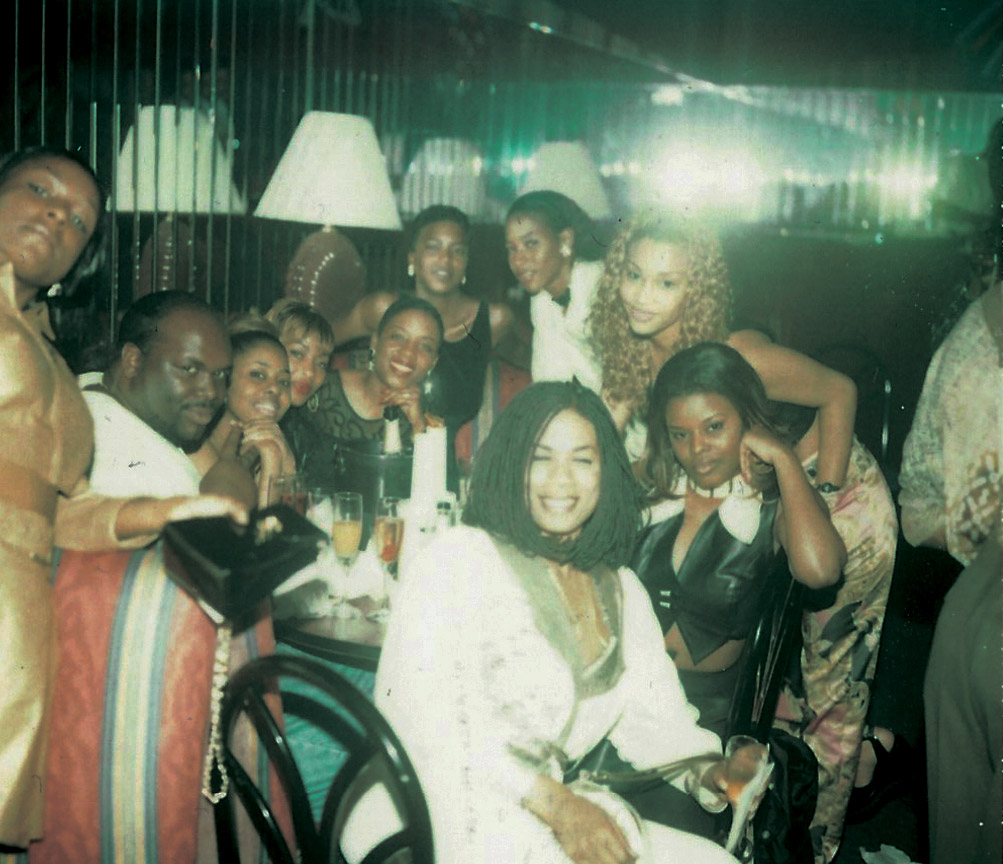 Deion Sanders - back in the late 90s while at a night club in