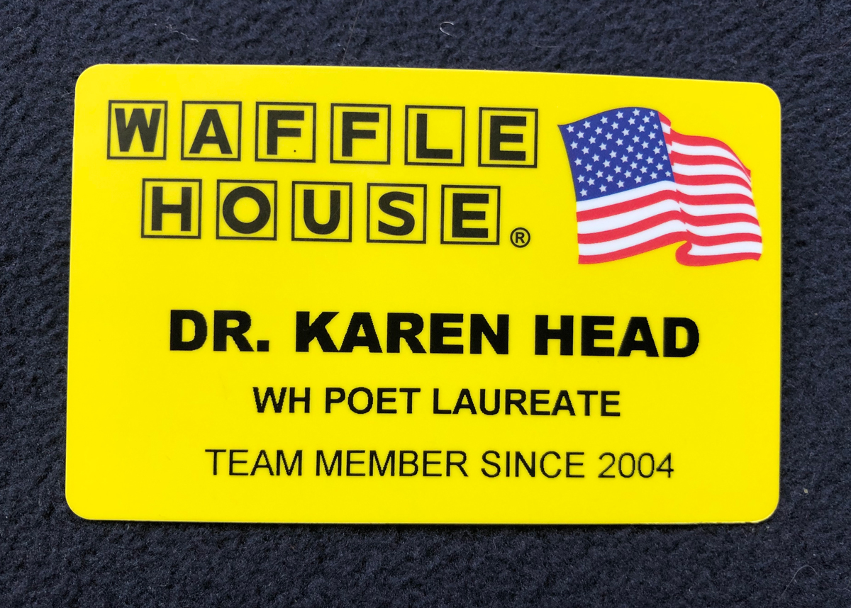 Waffle House Poet Laureate Karen Head