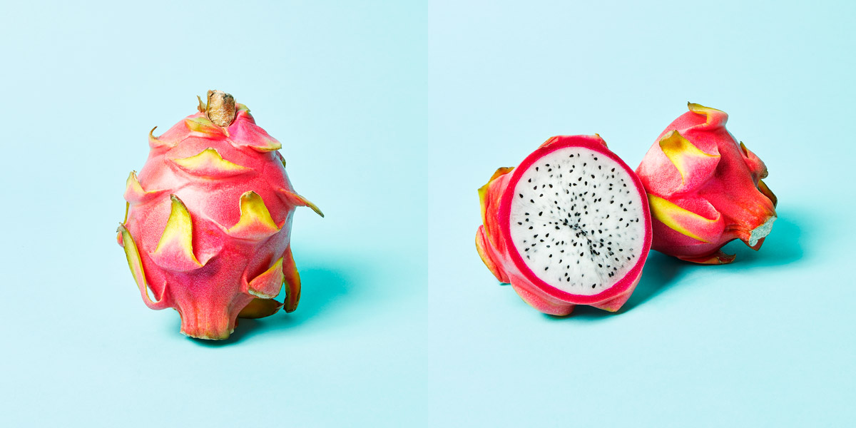 Dragon Fruit opened and closed