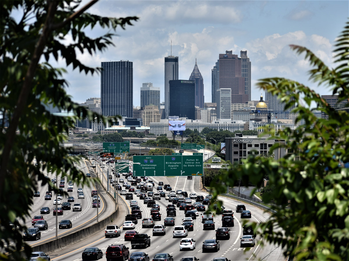 Midtown Atlanta traffic