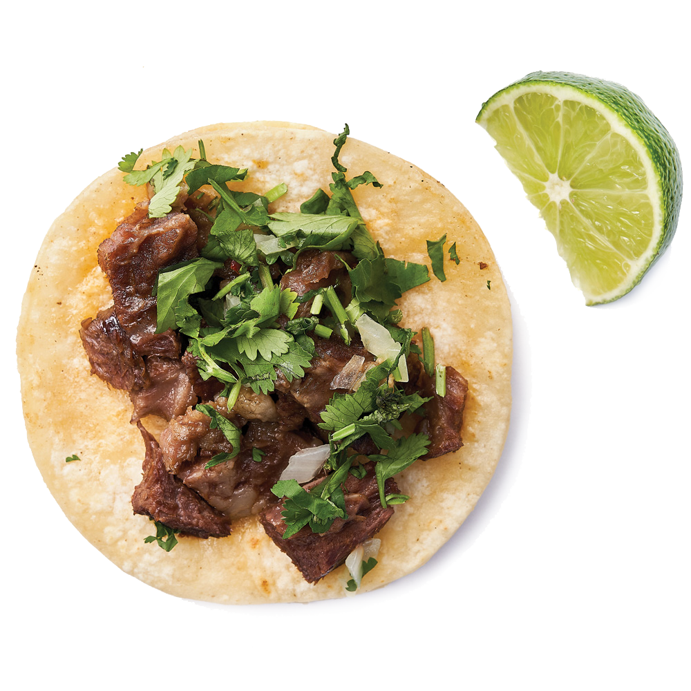 50 Best Tacos in Atlanta: Cabeza taco at El Gallo Giro