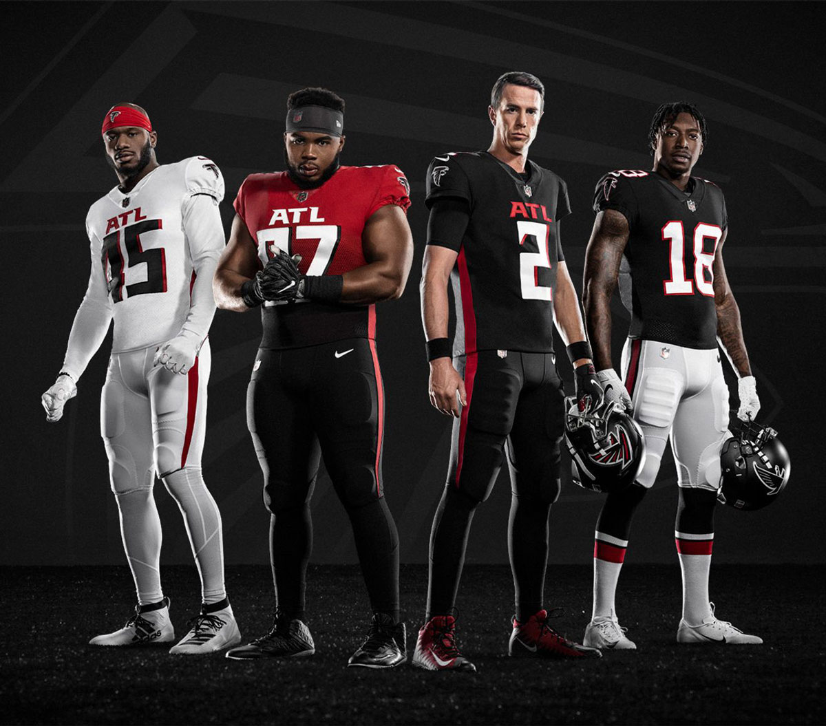 Back in black: A brief look at Atlanta Falcons uniforms throughout