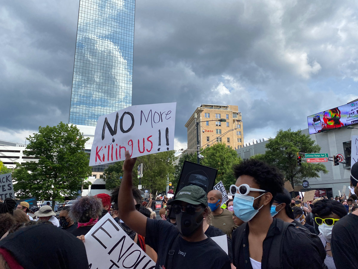 Atlanta protest black lives matter