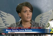Keisha Lance Bottoms Mayor Speech Atlanta protest
