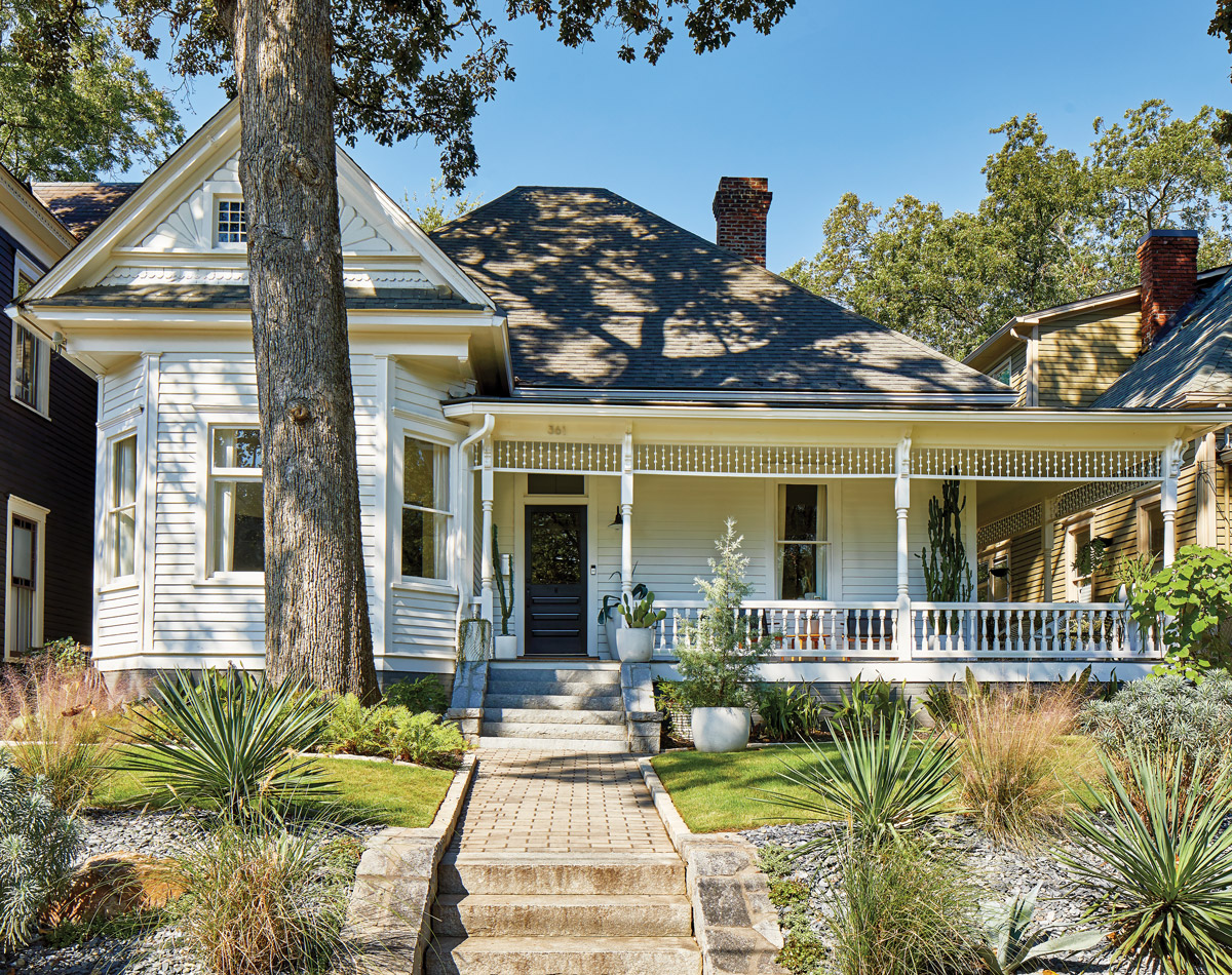 modern queen anne house