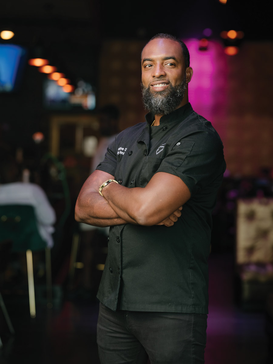 black chef