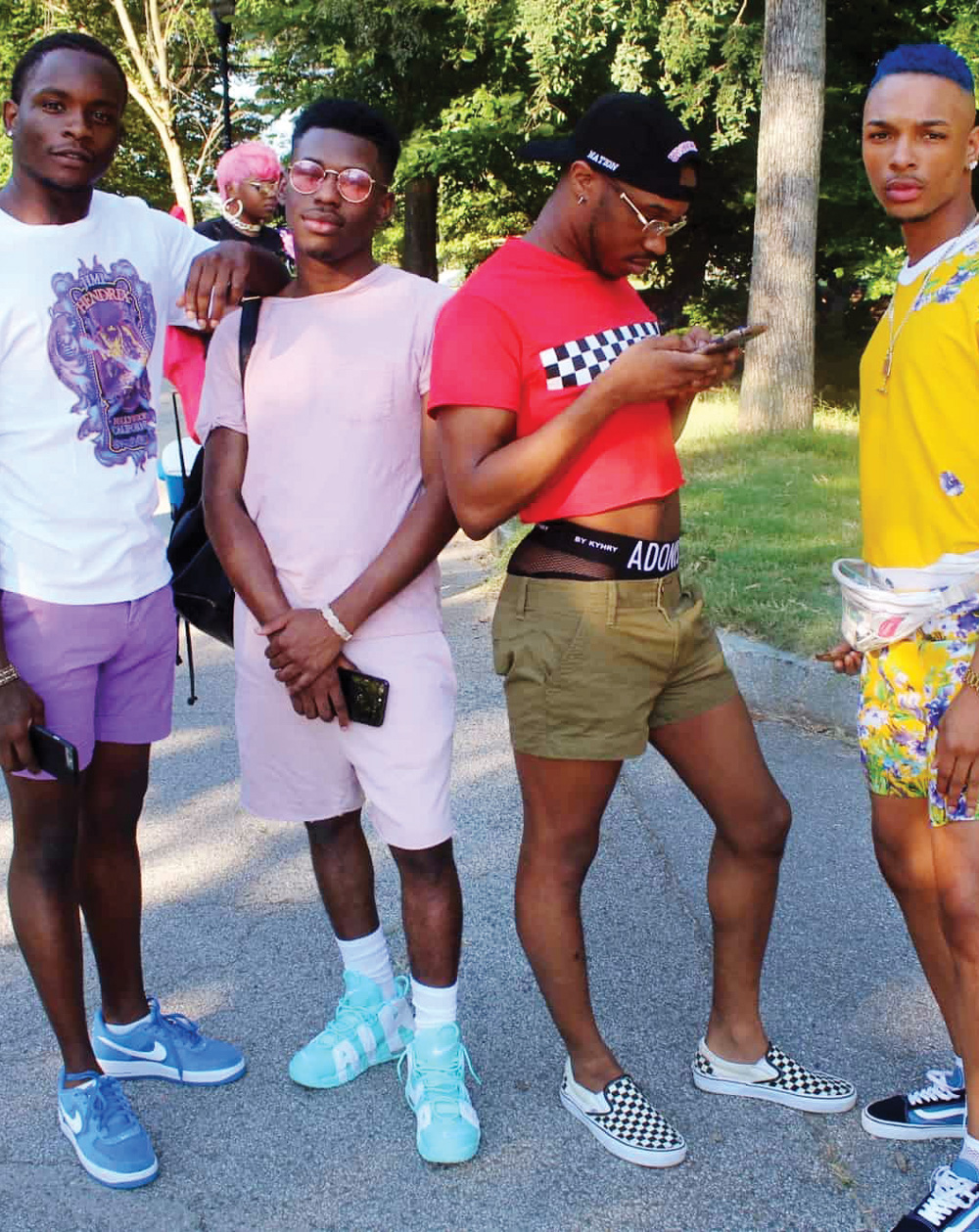 Young black gay men