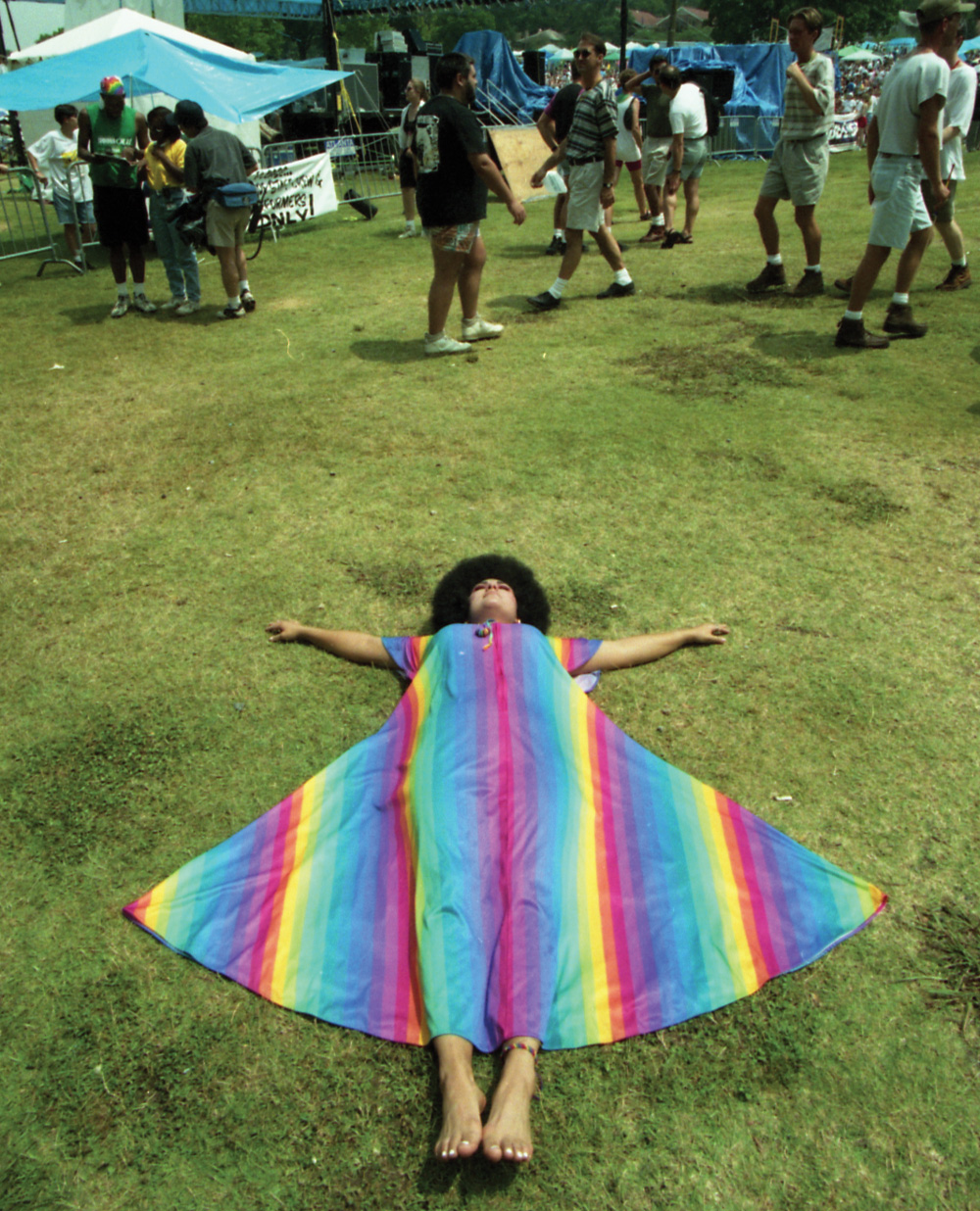 Nalda Rodriguez at the 25th annual celebration in Piedmont Park