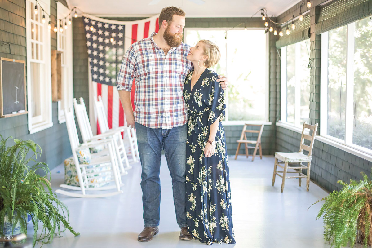 Ben and Erin Napier, stars of HGTV's Home Town, on their love for