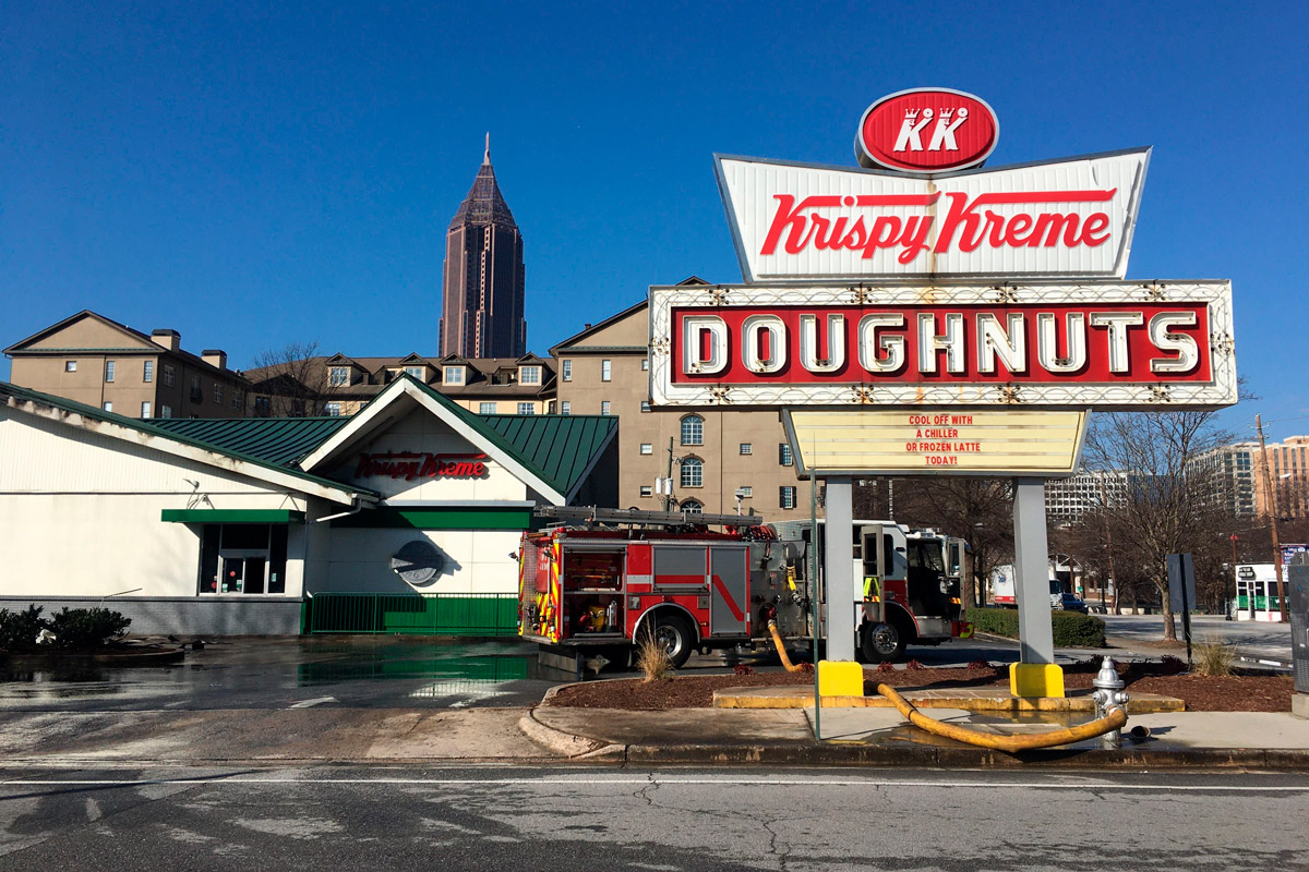 Atlanta mourns the Ponce Krispy Kreme destroyed in fire