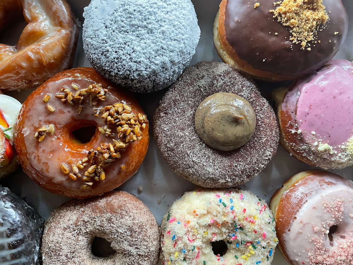 It's a busy morning at the donut shop! 🍩 what's your donut of choice?