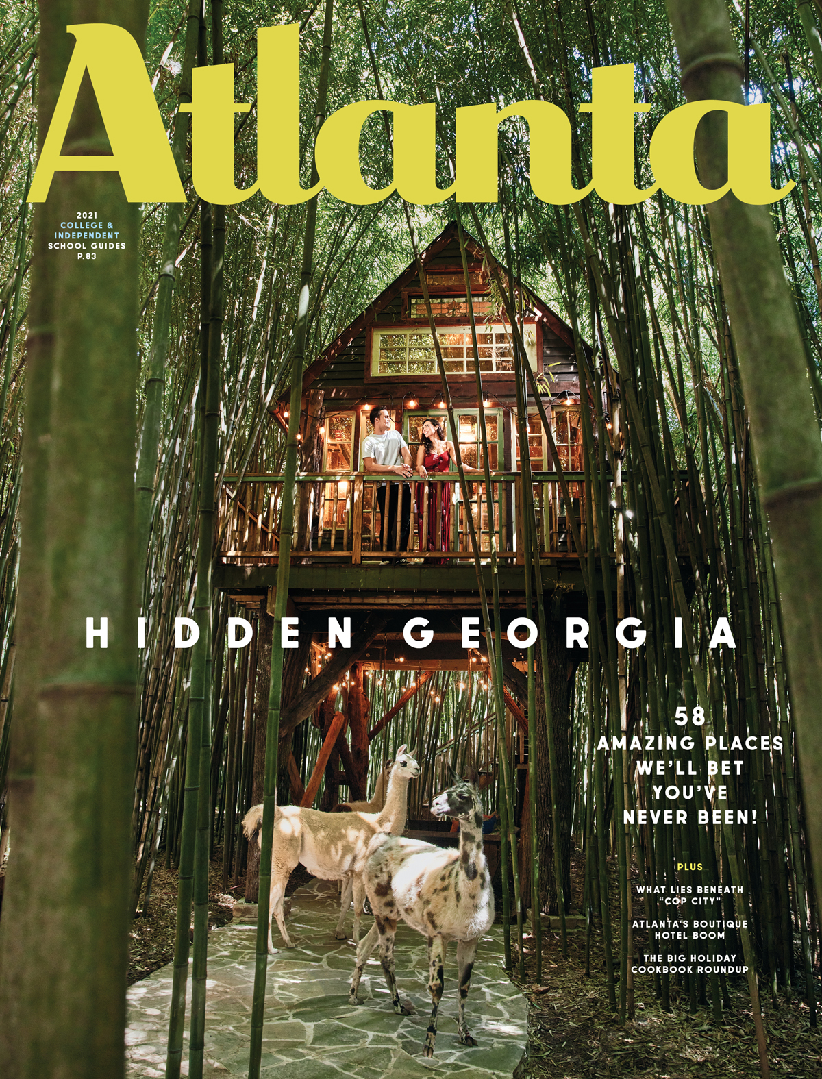 Atlanta Magazine November 2021: Hidden Georgia