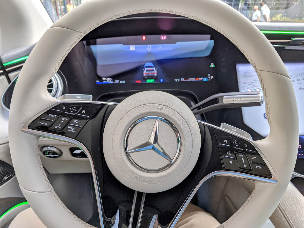 What it’s like to take Mercedes-Benz's first EV for a spin