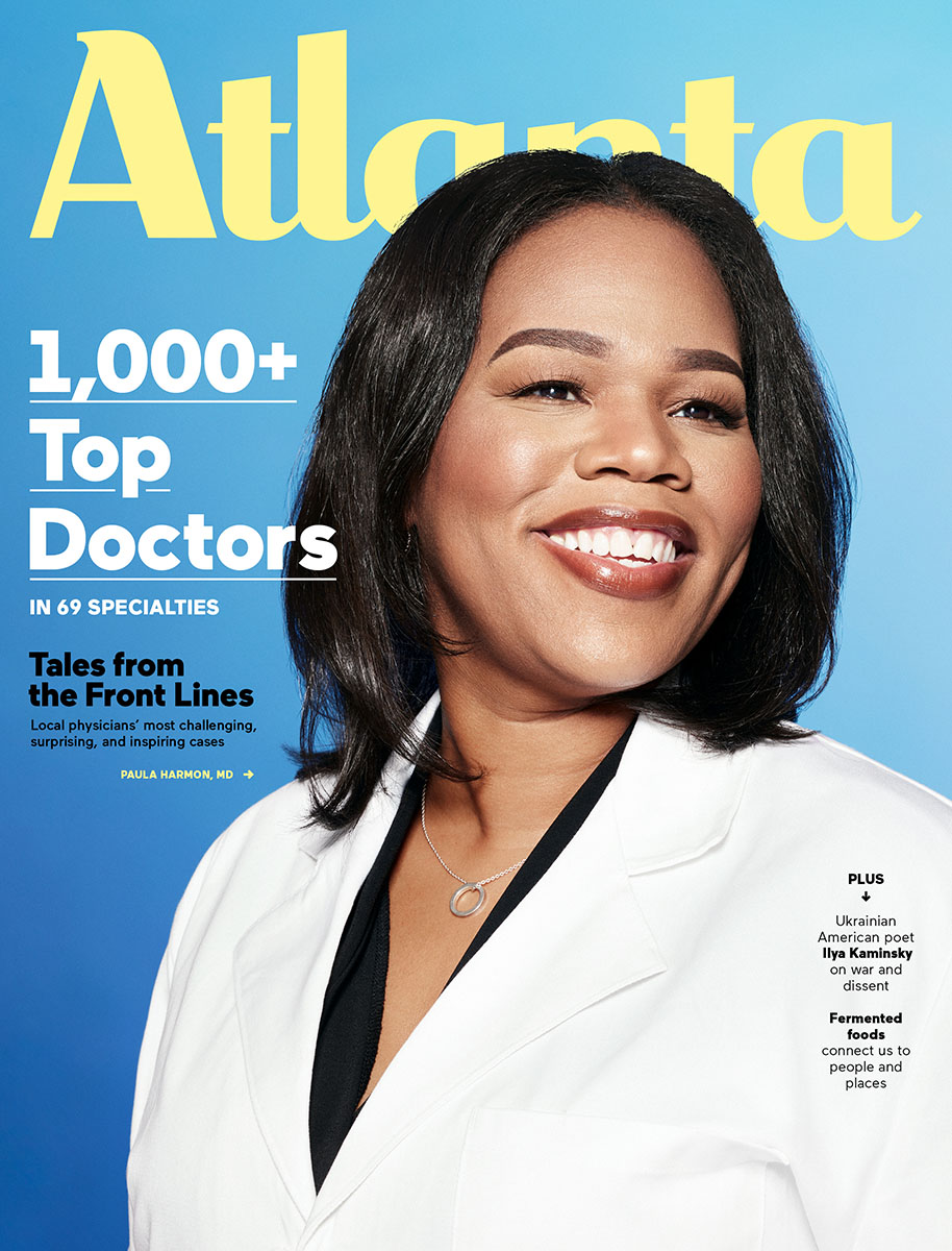 Atlanta Magazine July 2022 cover - Top Doctors
