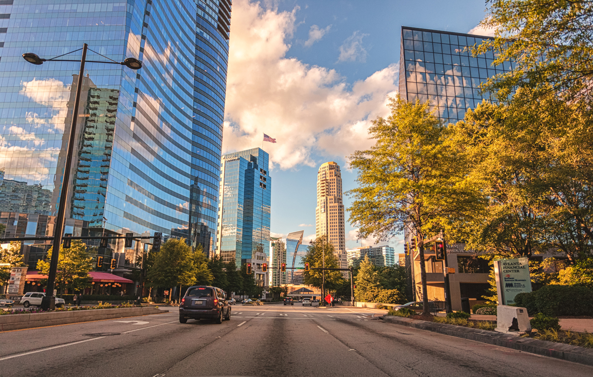 Atlanta is the land of 'peach tree' everything: 75 streets have 'peach' in  them!