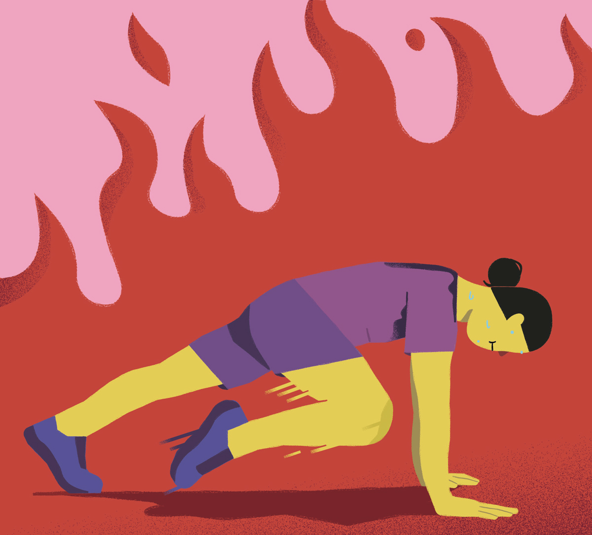 The pros and cons of heated workouts