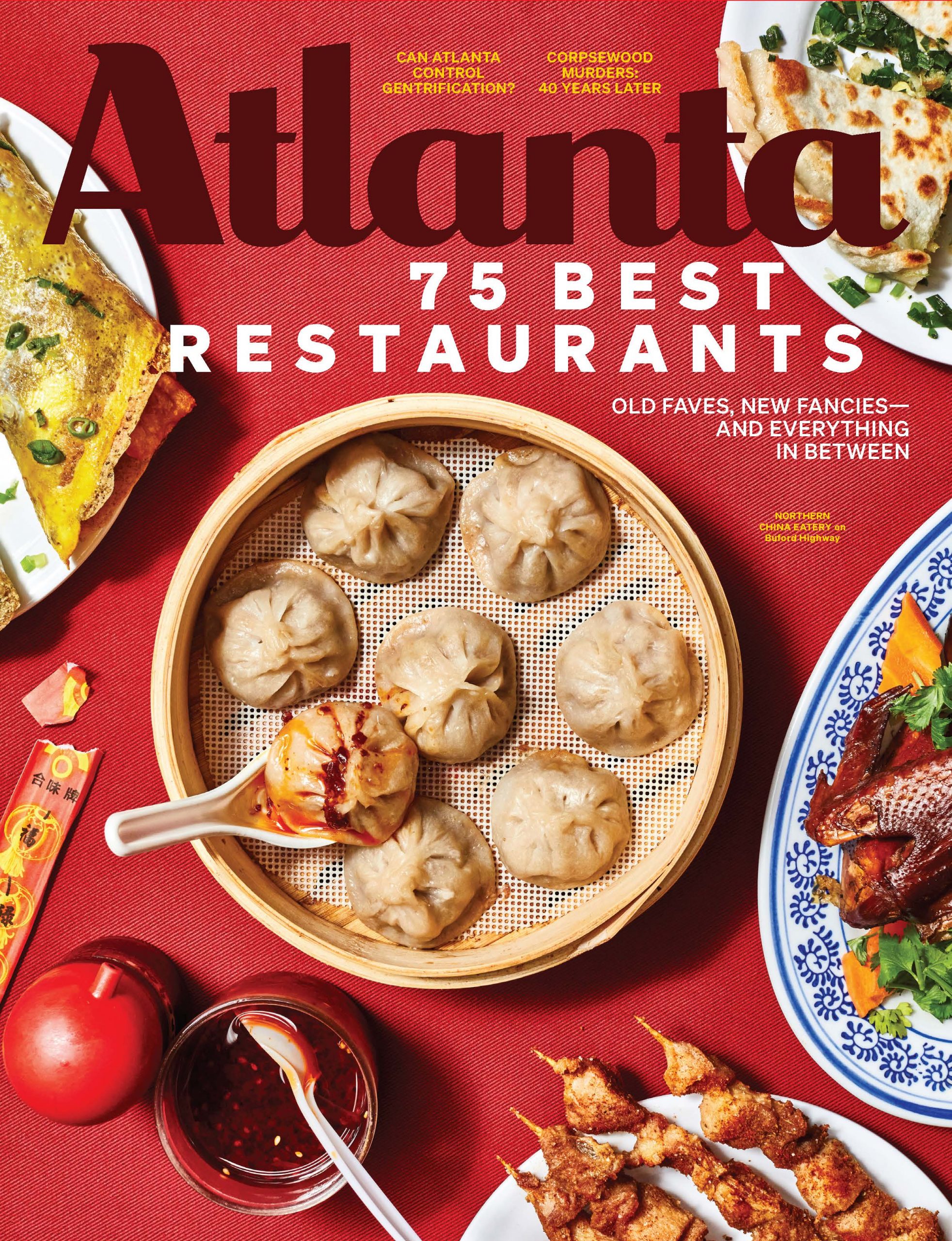 Atlanta Magazine October 2022 cover - 75 Best Restaurants
