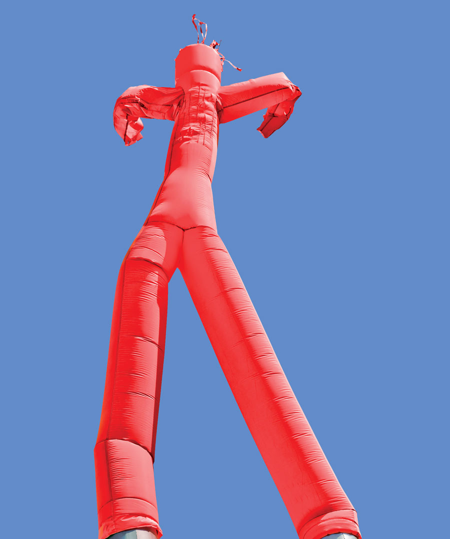 The Caribbean origins of the waving inflatable tube man - Atlanta Magazine