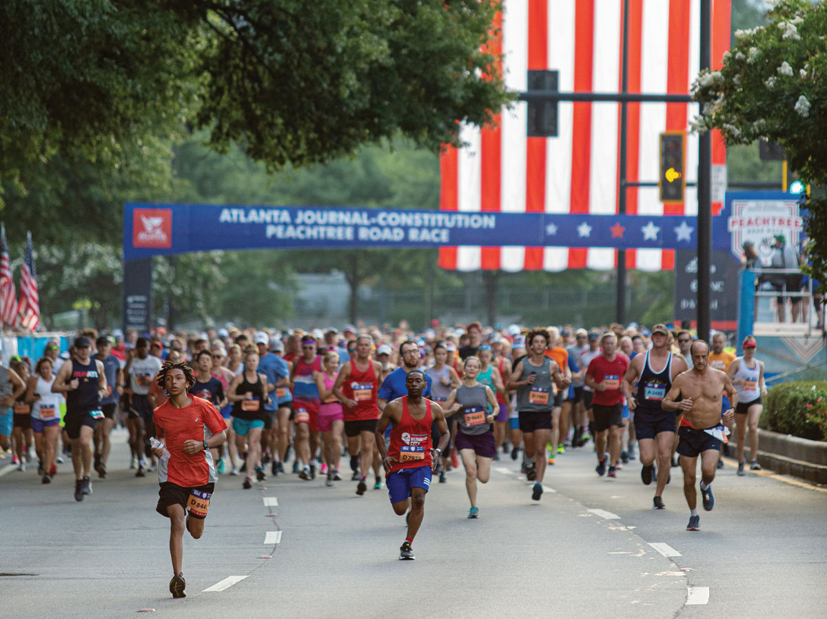 Peachtree Road Race 2024 Road Closures Ingrid Catrina