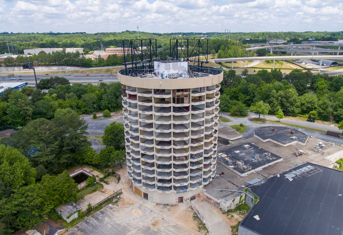 Ask Atlanta: What’s the status of the refurb of Spaghetti Junction’s abandoned Presidential Hotel?