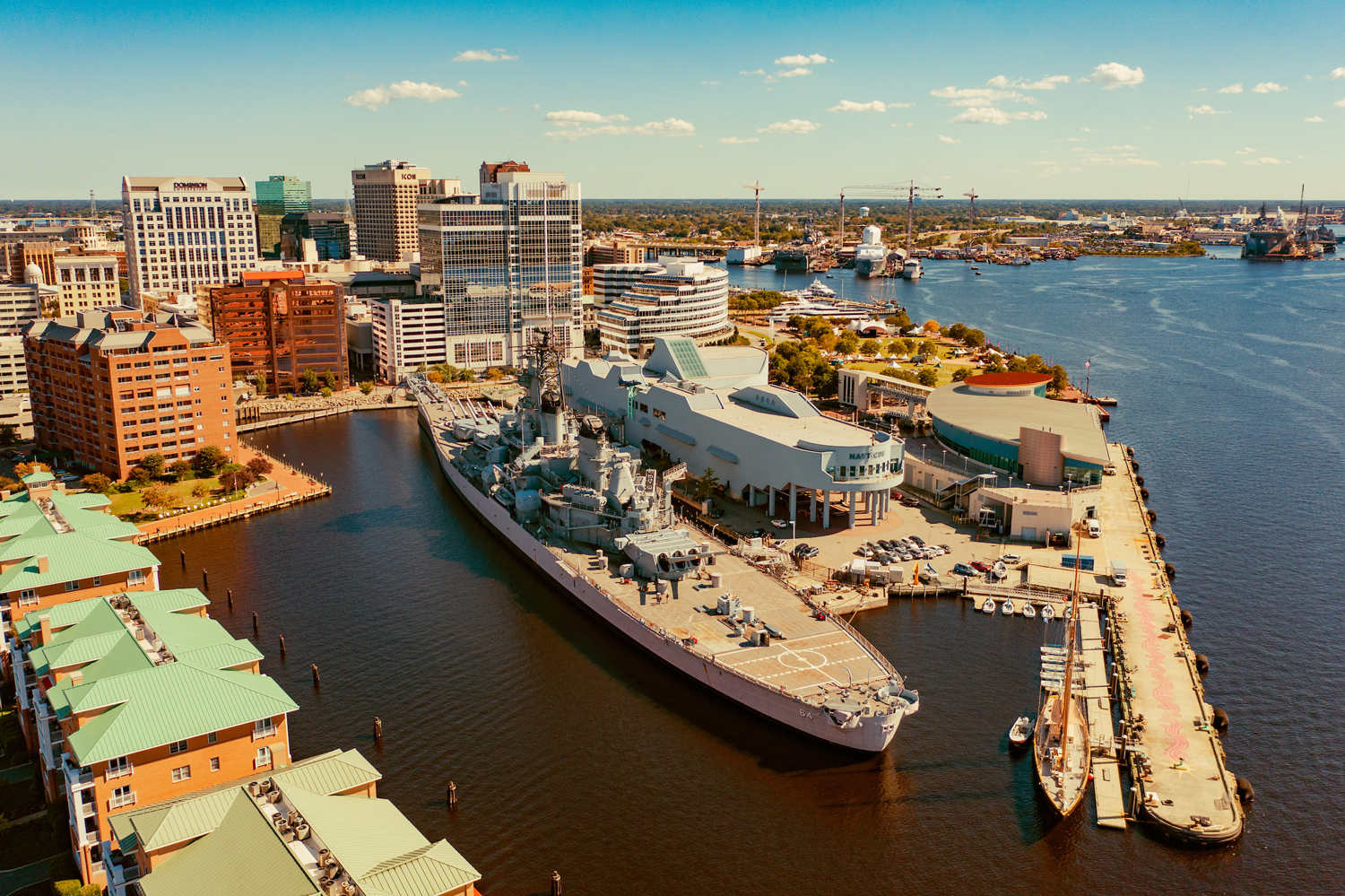 Military history and much more in Norfolk, Va.