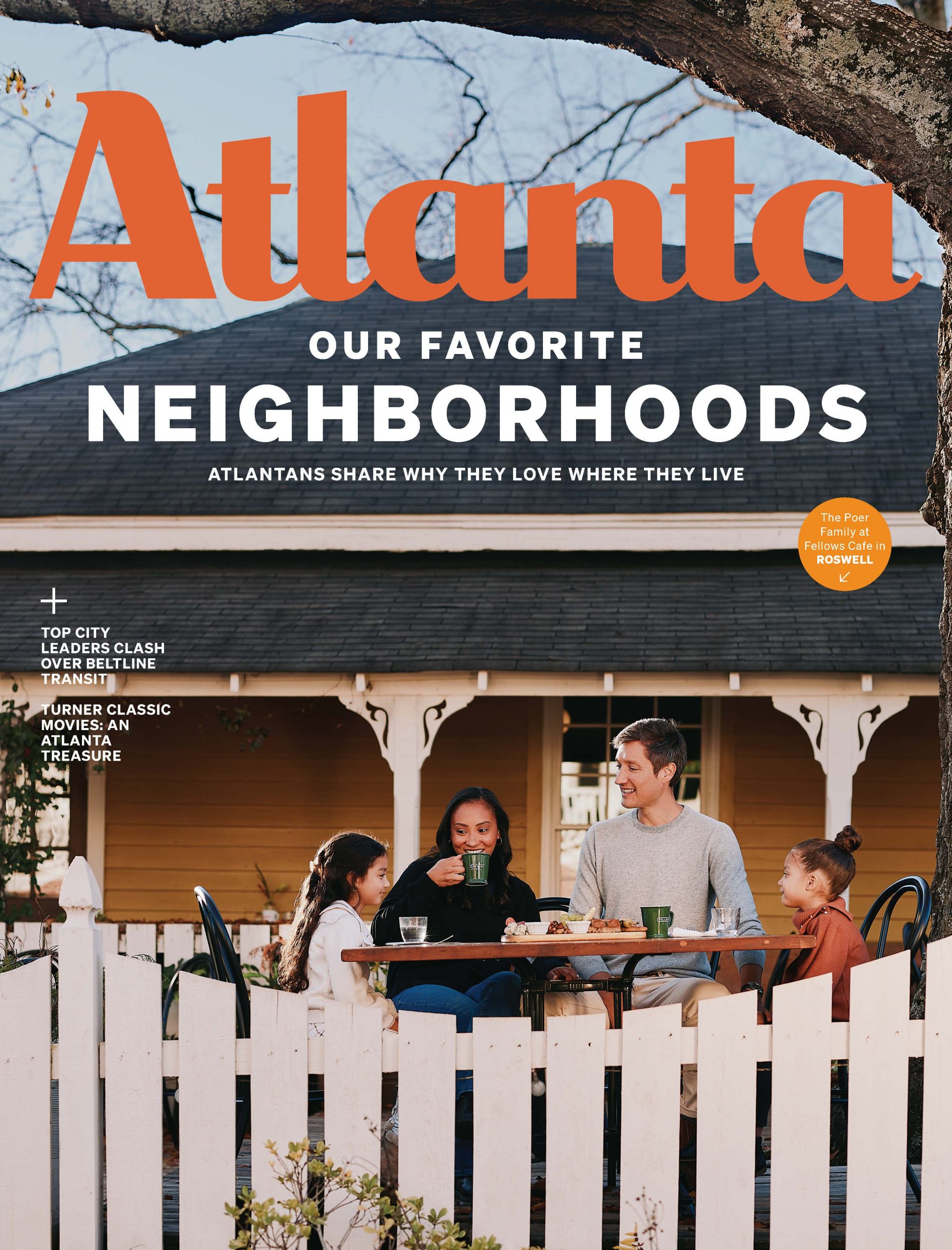 Atlanta Magazine February 2024 cover - Our Favorite Neighborhoods