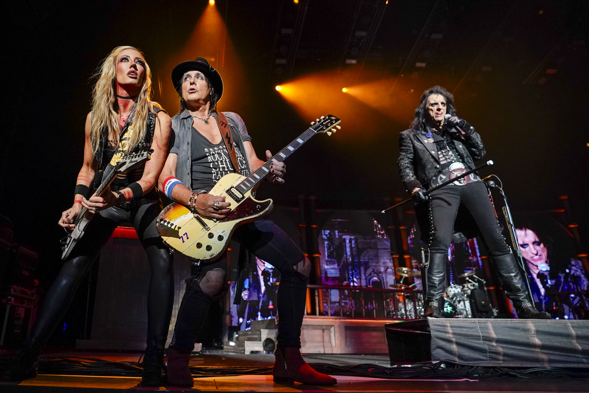 Photo: Alice Cooper and Rob Zombie performing at Ameris Bank Amphitheater