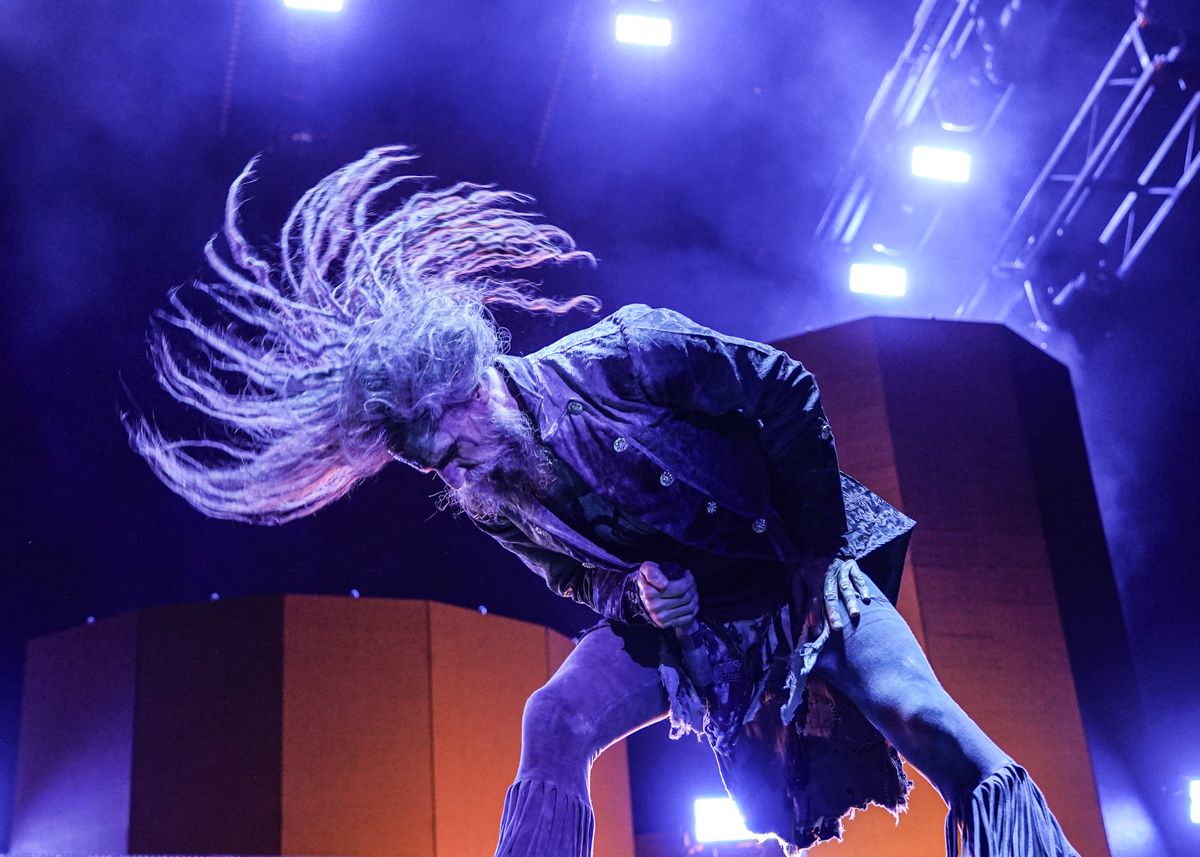 Photo: Alice Cooper and Rob Zombie performing at the Ameris Bank Amphitheater