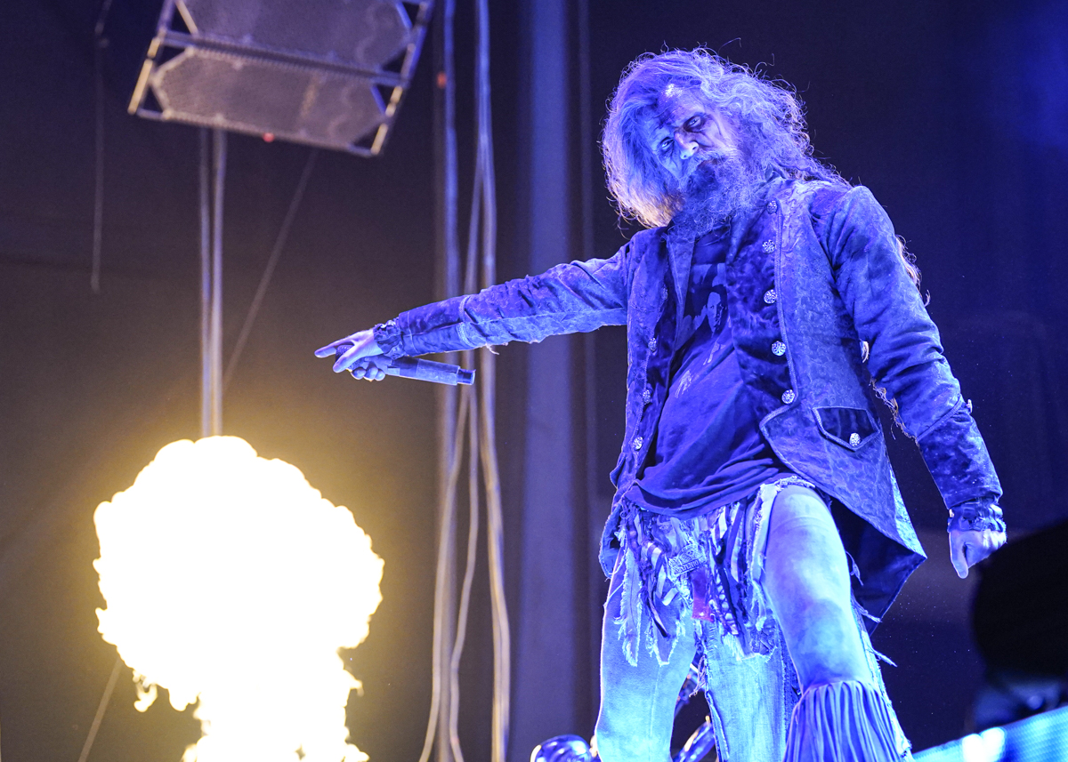 Photo: Alice Cooper and Rob Zombie performing at Ameris Bank Amphitheater