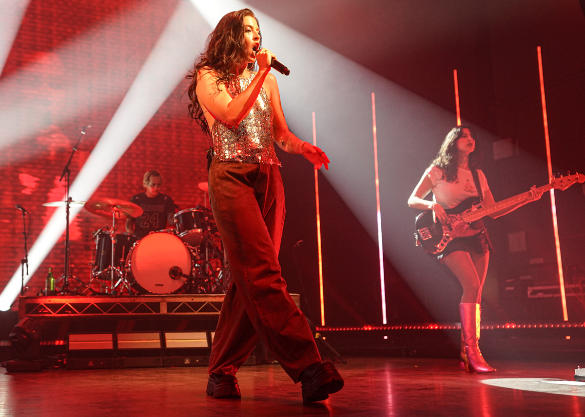 Photo: Fletcher performing at the Coca-Cola Roxy