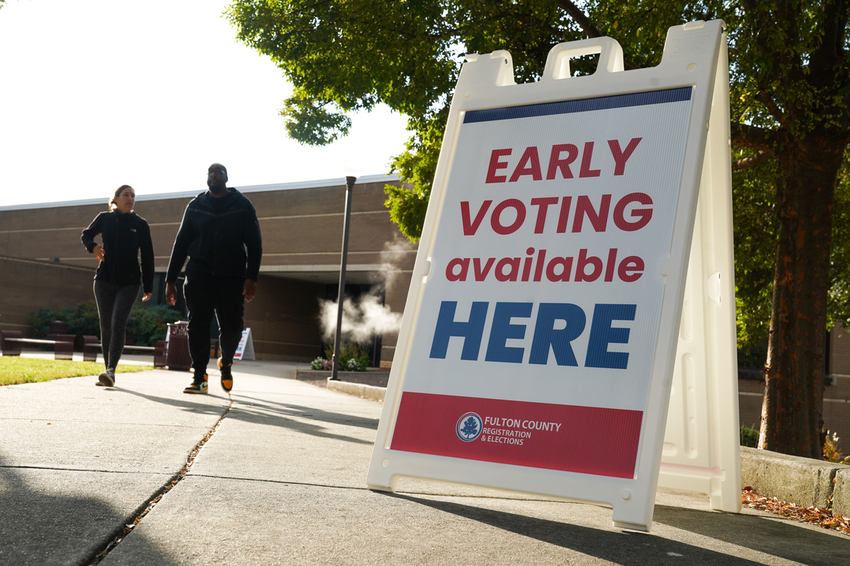 How a Fulton County poll worker is preparing for this year's election