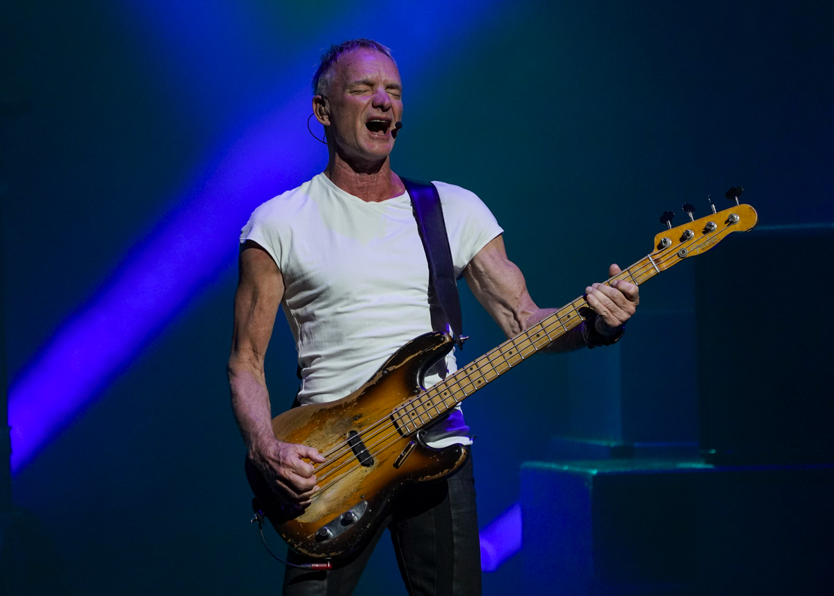 Photo: Sting performs at the Cobb Energy Performing Arts Center