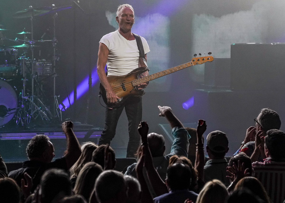 Photo: Sting performs at the Cobb Energy Performing Arts Center