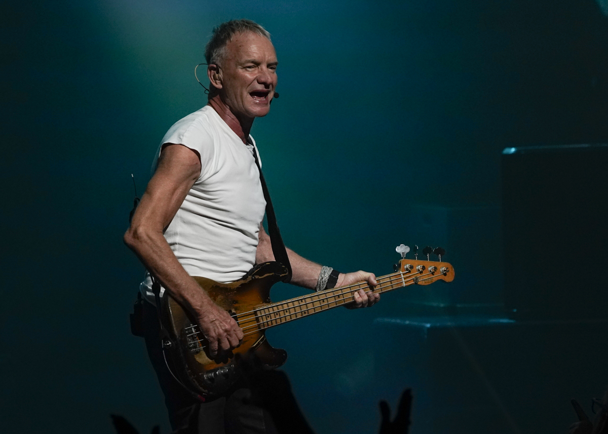 Photo: Sting performs at the Cobb Energy Performing Arts Center