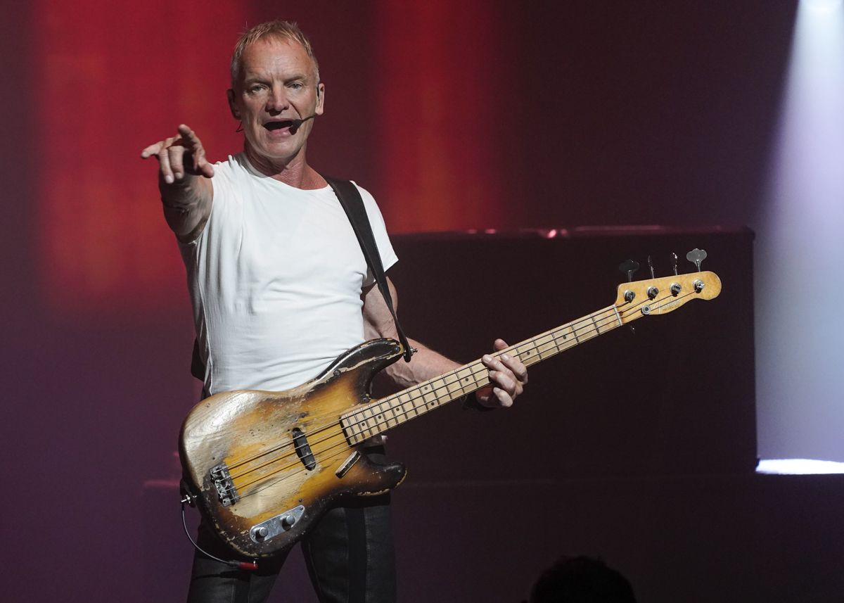 Photo: Sting performs at the Cobb Energy Performing Arts Center