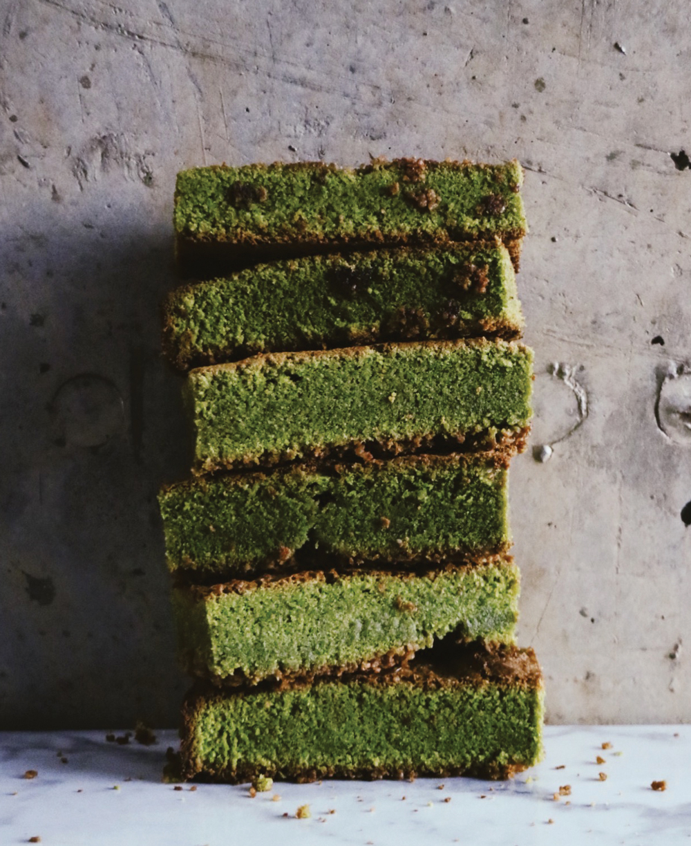 Baked in Matcha Brownies