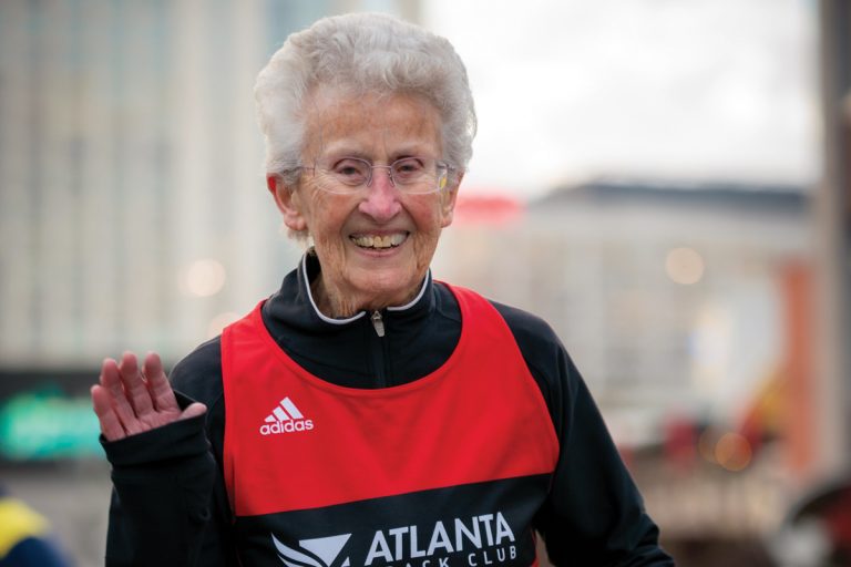 21 Reasons We Love Atlanta: Because Betty Lindberg, 100, still runs the Peachtree Road Race