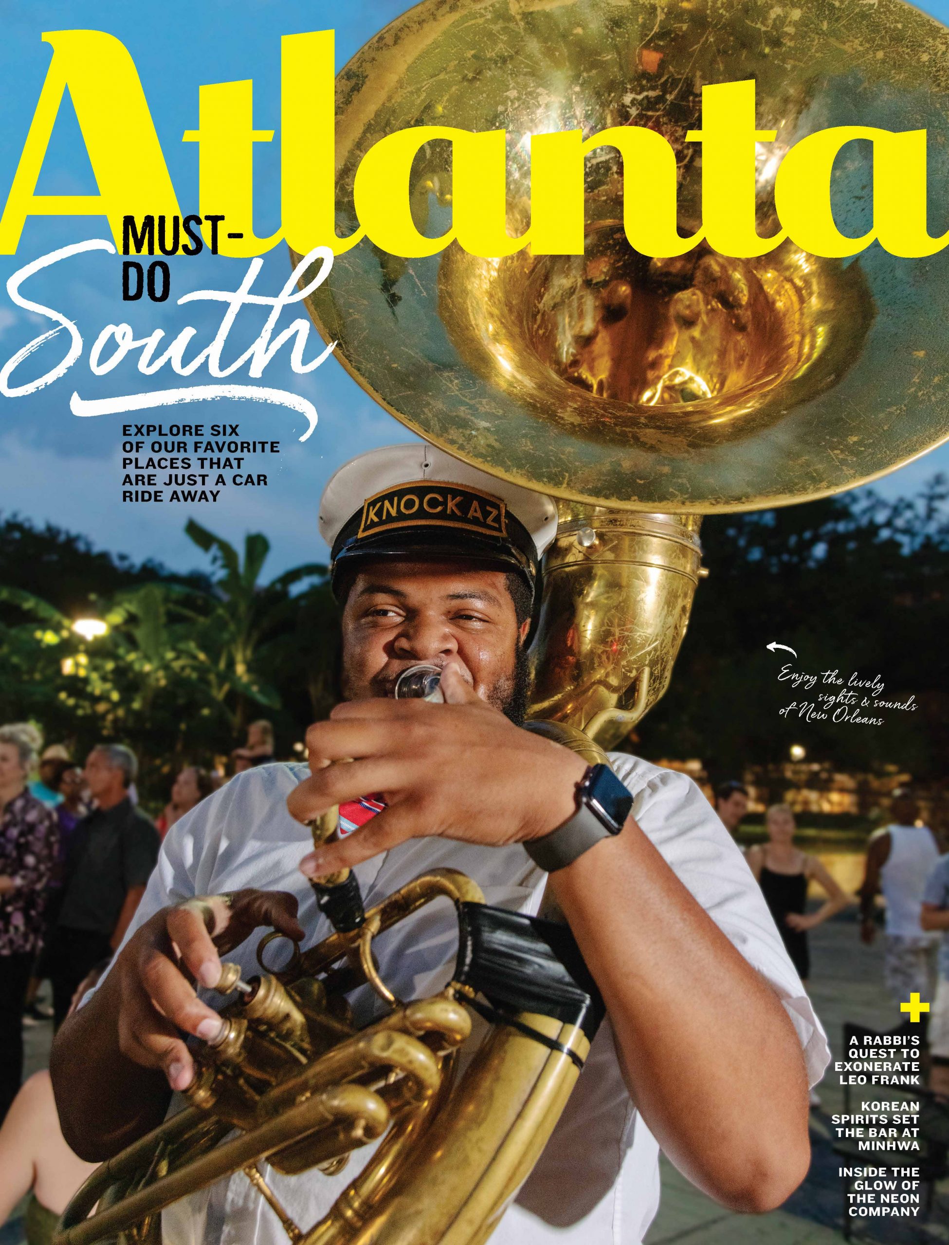Atlanta Magazine March 2025 cover -  Must-Do South