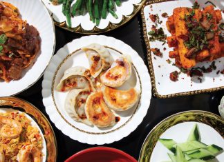 Dishes at Handmade Dumplings & Noodles