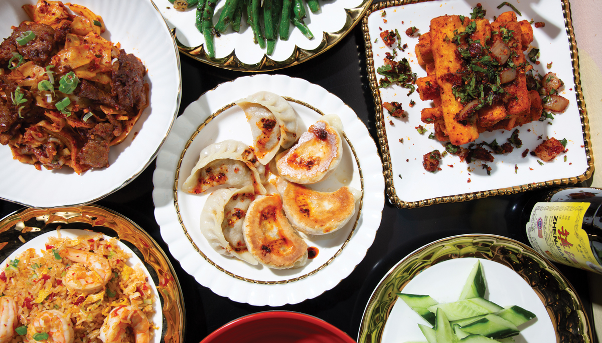 Dishes at Handmade Dumplings & Noodles