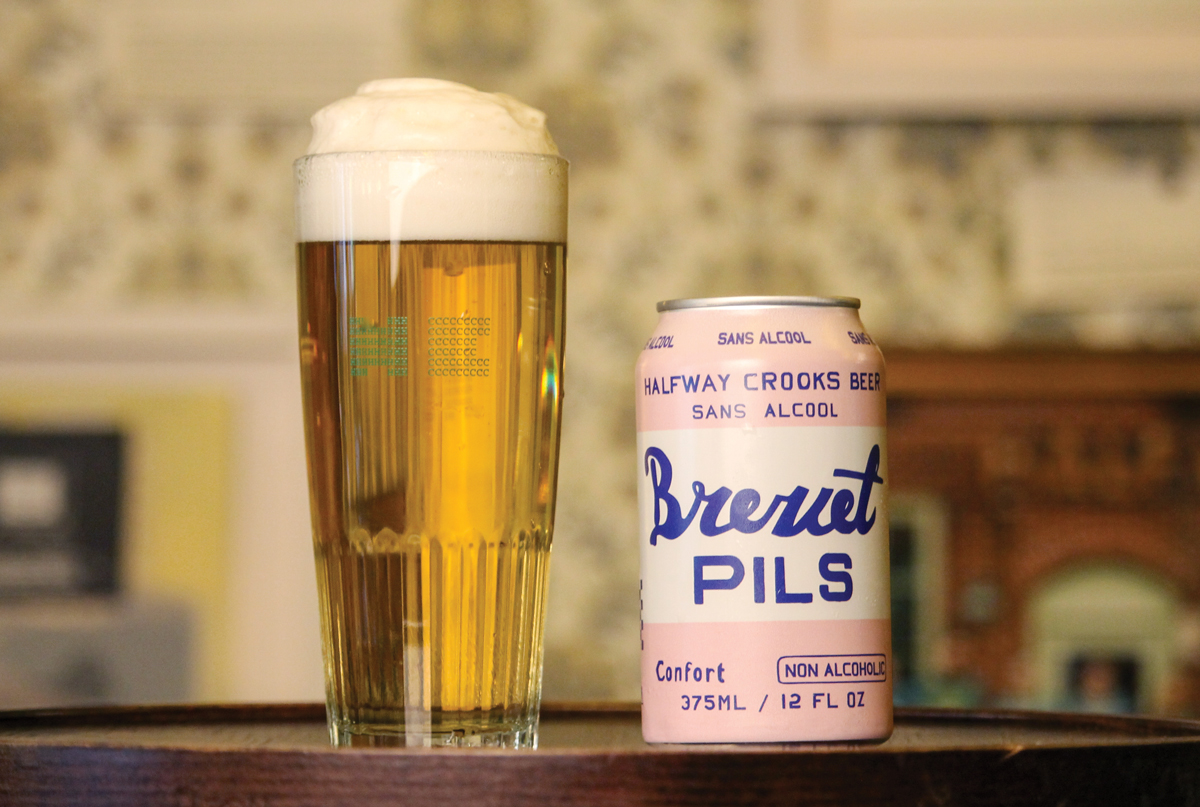 Halfway Crooks Beer: Sans Alcool