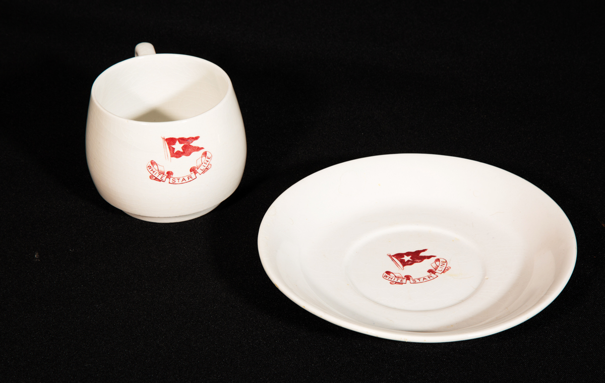 Recovered dishware from third class