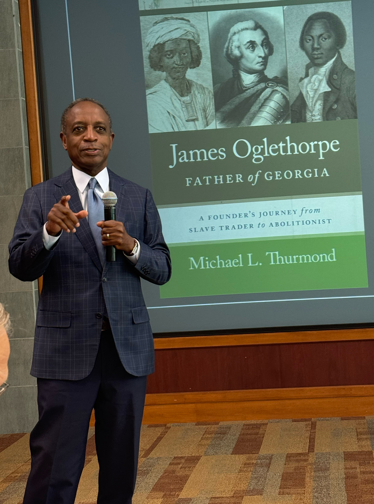 Michael Thurmond book tour
