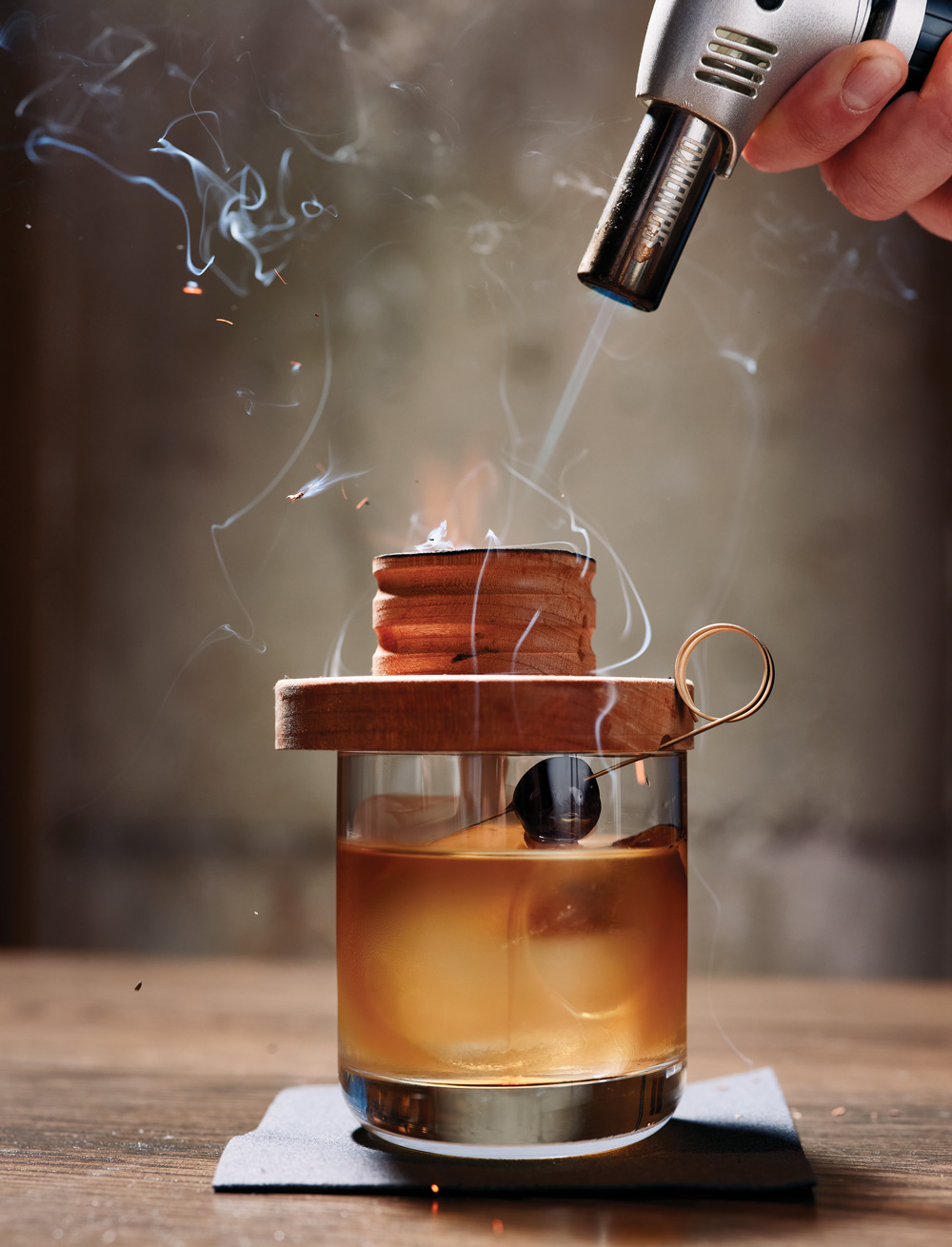 the bar’s smoked old fashioned
